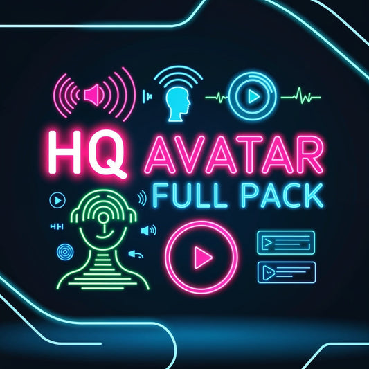 HQ Avatar Full Pack von Votarius – Komplettpaket für hochwertige digitale Charaktere & Animationen